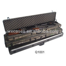 military aluminum gun case with foam inside from China factory high quality